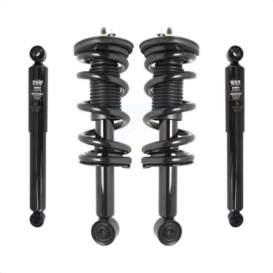 Front Rear Complete Strut And Coil Spring Kit For 2012-2021 Nissan NV2500 NV3500 NV1500 K78M-100523