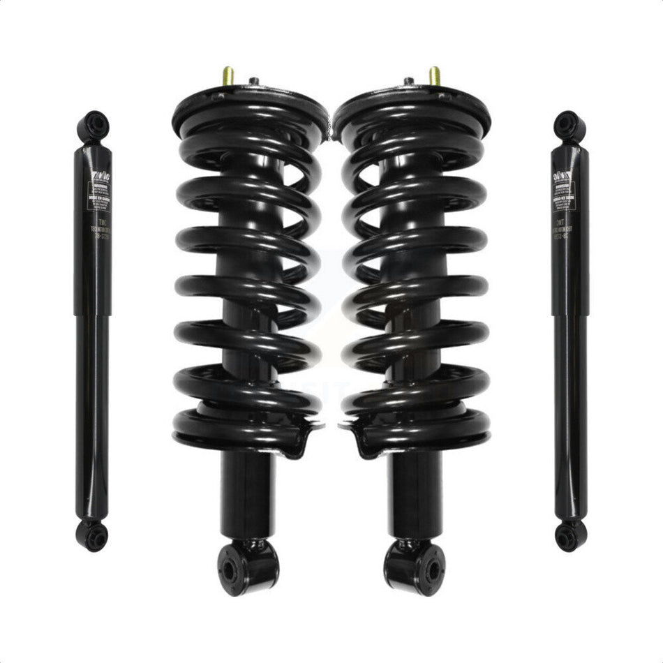 Front Rear Complete Strut And Coil Spring Kit For Nissan TITAN Excludes Wheel Drive K78M-100525