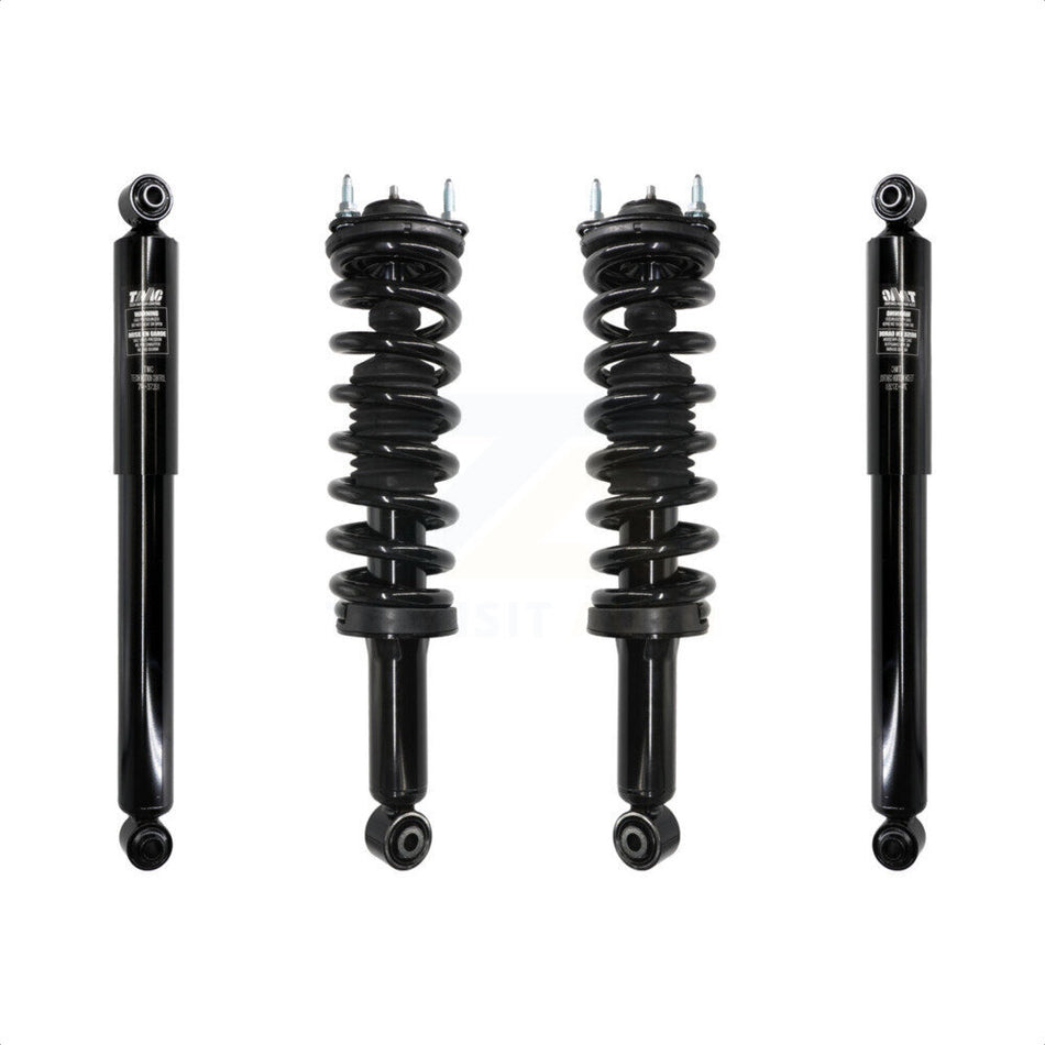 Front Rear Strut Coil Spring Kit For Chevrolet Colorado GMC Canyon Excludes RWD with GAS K78M-100526