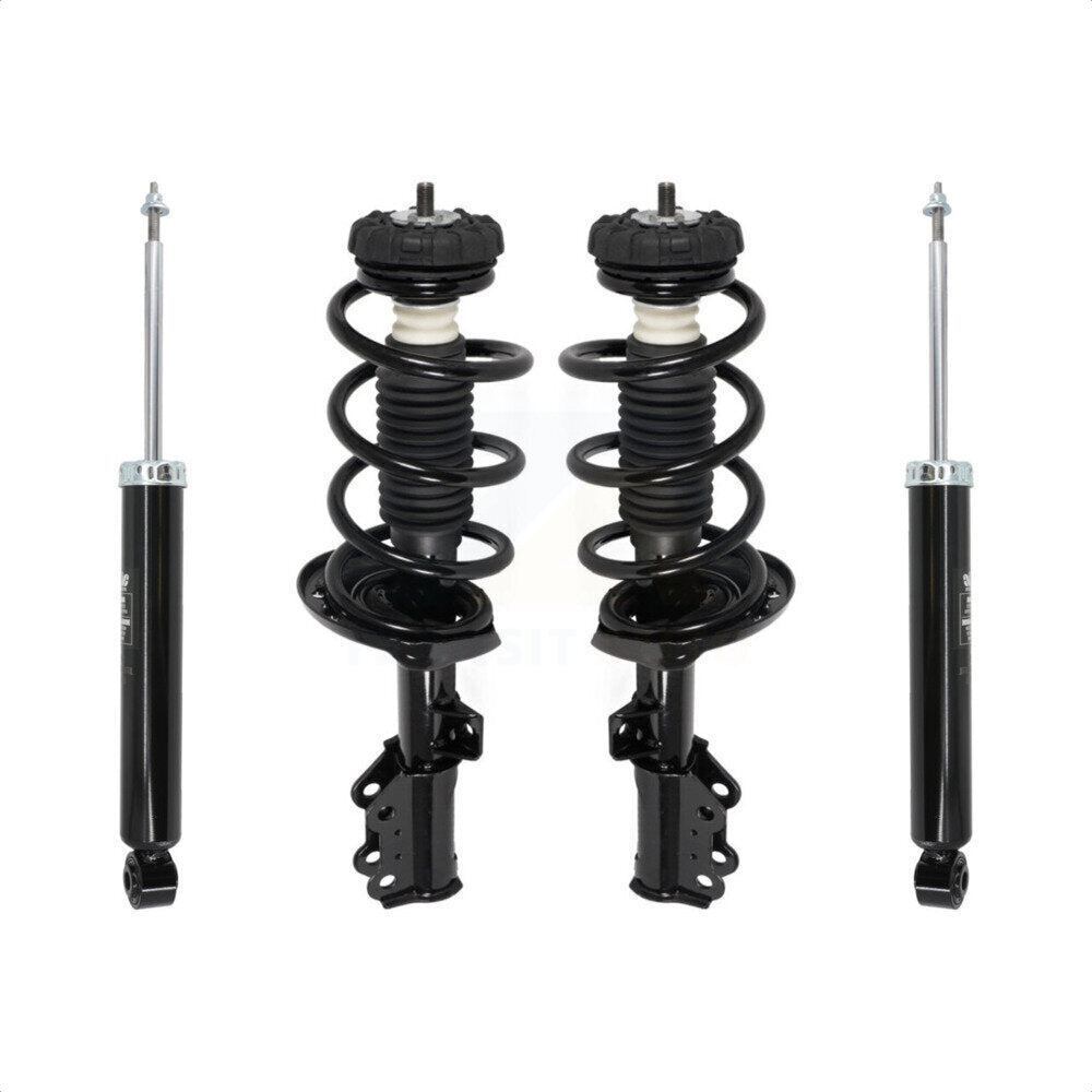 Front Rear Strut & Spring Kit For Cadillac SRX Without Electronic Adjustable Suspension K78M-100529