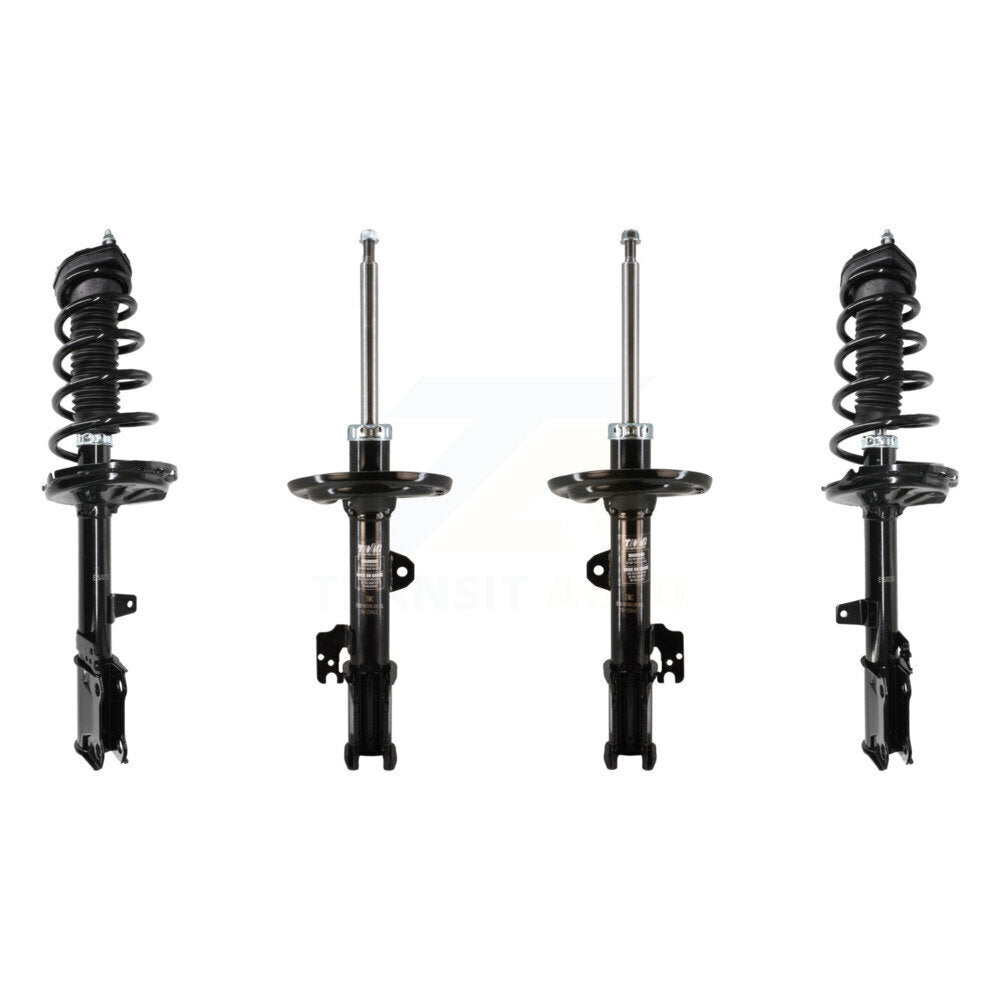 Front Rear Strut Coil Spring Kit For 2013-2015 Toyota Venza FWD Excludes All Wheel Drive K78M-100533