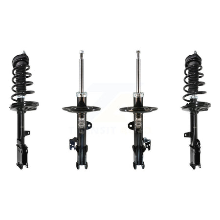 Front Rear Strut Spring Kit For 2011-2013 Toyota Highlander FWD Excludes All Wheel Drive K78M-100534