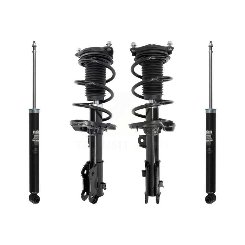 Front Rear Complete Shocks Strut And Coil Spring Kit For Hyundai Elantra Kia Forte 1.6L K78M-100542
