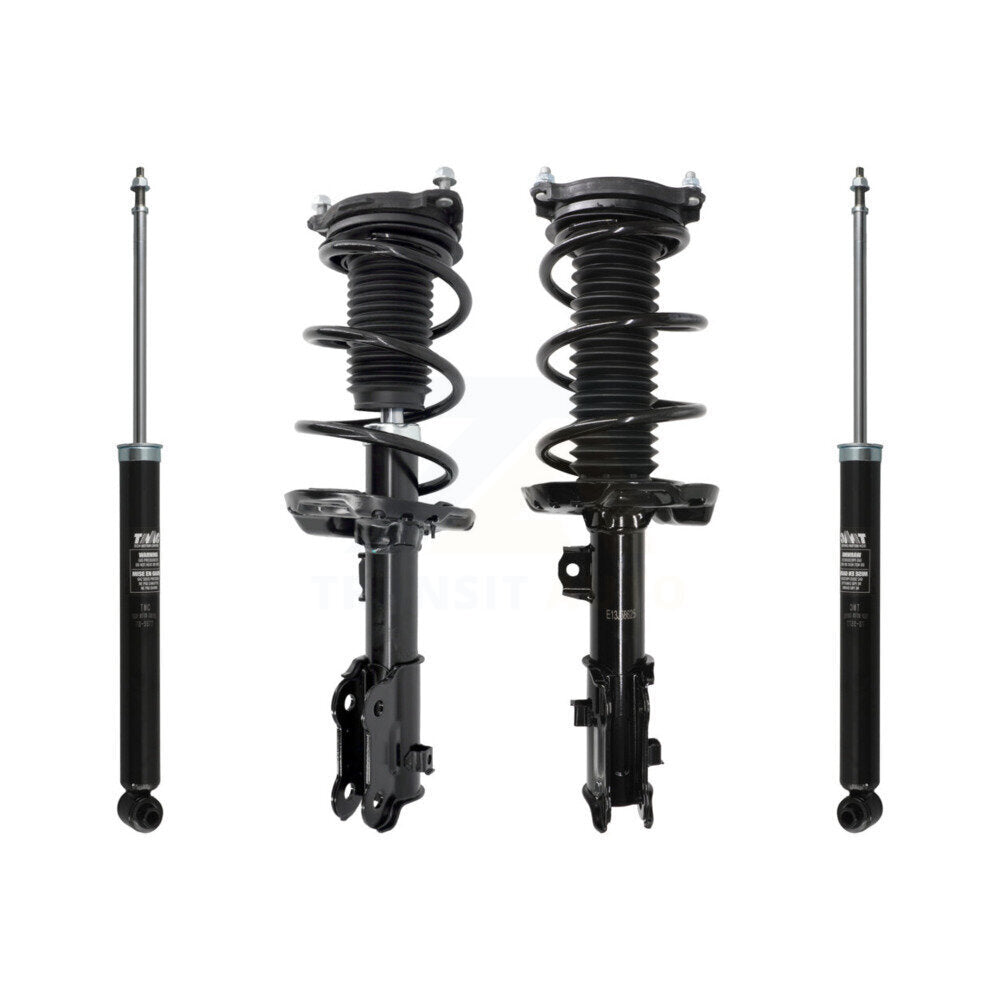 Front Rear Complete Shocks Strut & Coil Spring Kit For 2020-2022 Kia Forte GT with 1.6L K78M-100543