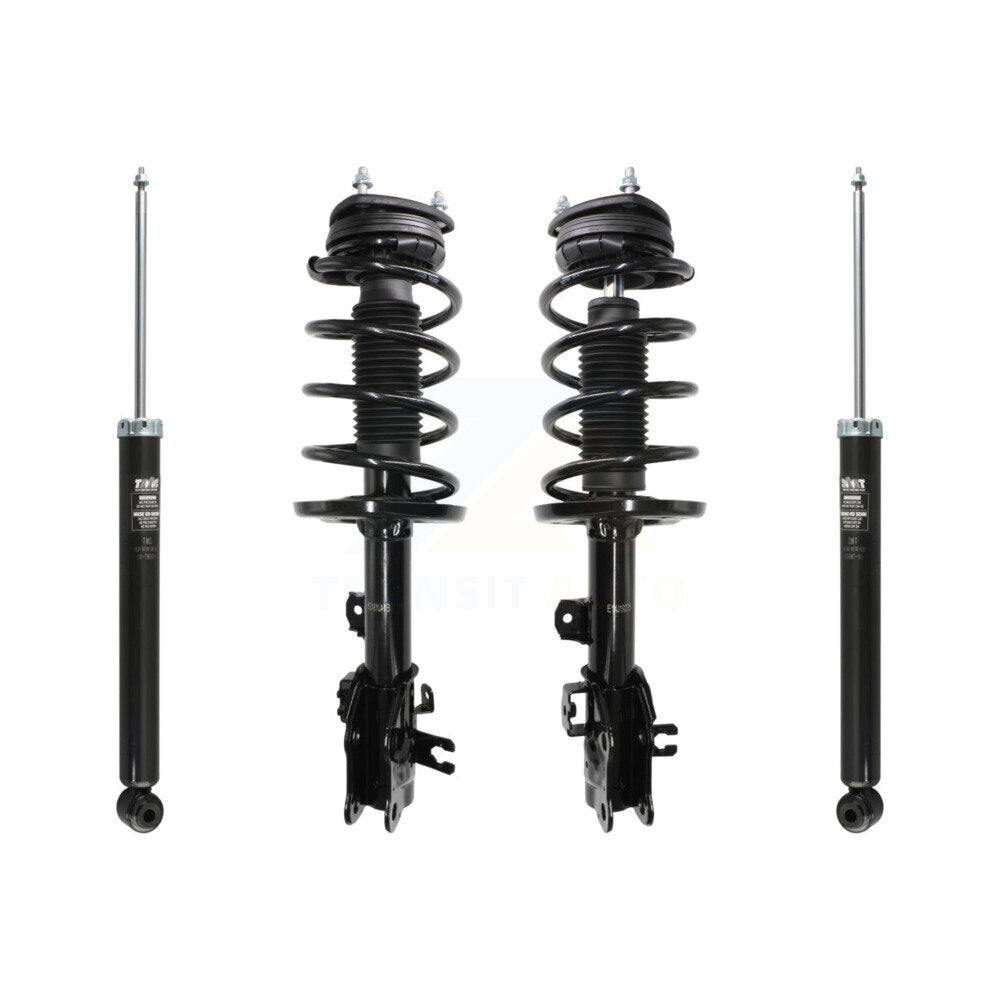 Front Rear Complete Shocks Strut And Coil Spring Assemblies Kit For 2016-2018 Mazda CX-9 K78M-100547