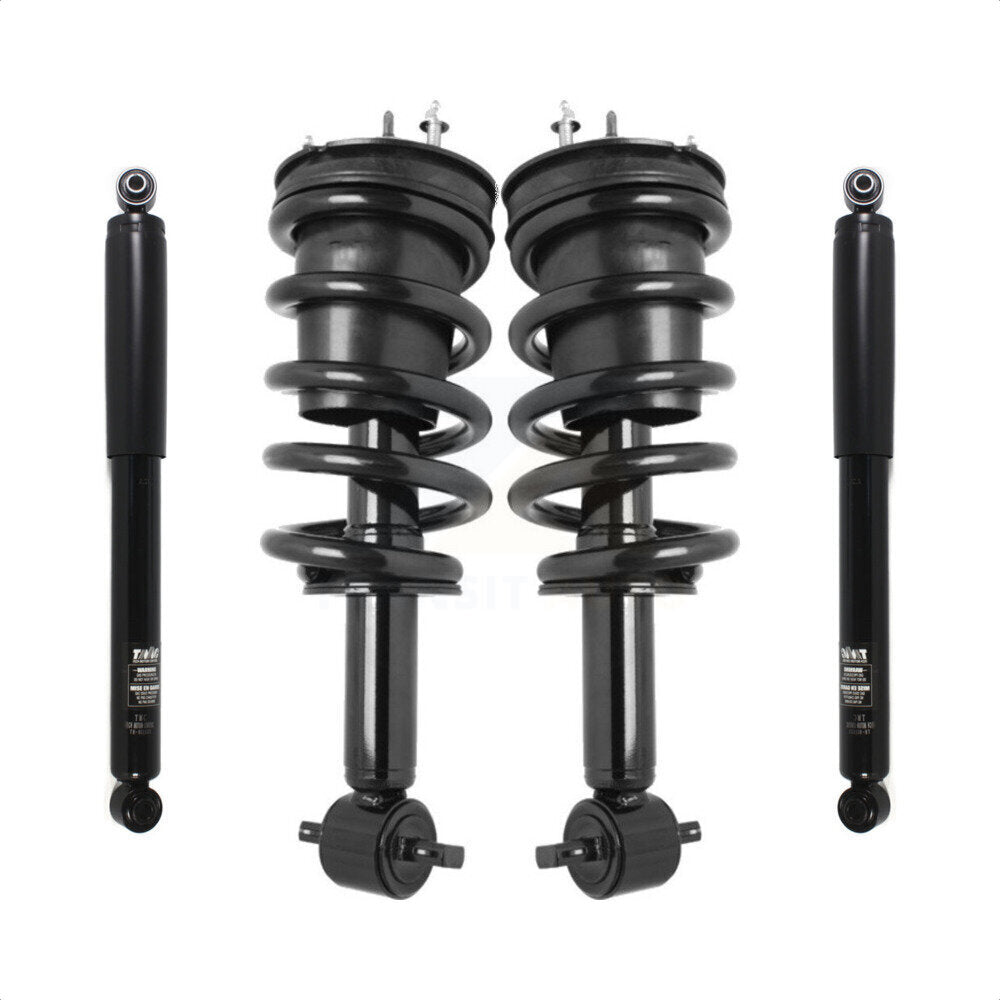 Front Rear Strut Coil Spring Kit For GMC Sierra 1500 Chevrolet Silverado LD Limited RWD K78M-100551