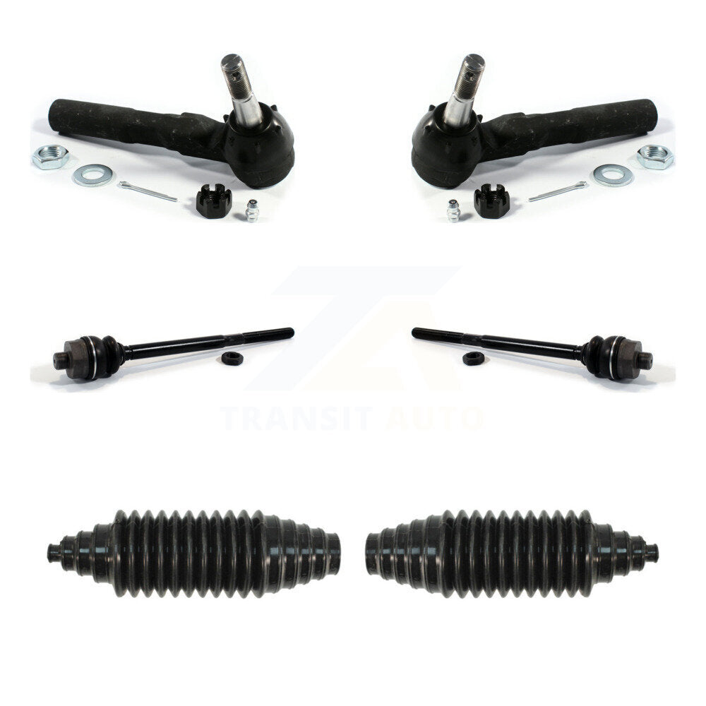 Front Tie Rod End And Boots Kit For 1999-2003 Chevrolet Silverado 1500 GMC Sierra K7B-100042