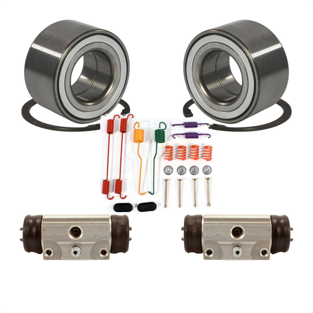 Rear Wheel Cylinders & Hardware Bearing Kit For Ford Escape Mazda Tribute Mercury Mariner K7D-101725