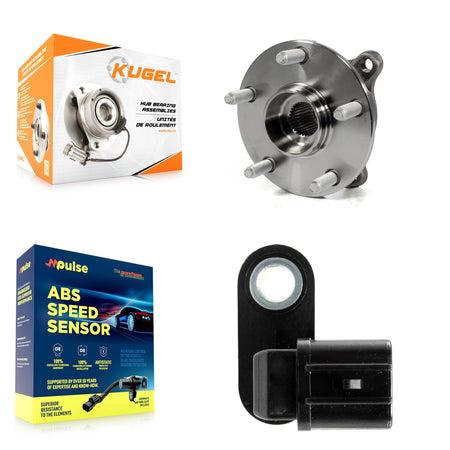 Front Left Wheel Hub Bearing Sensor Kit For Lexus IS250 GS350 IS350 GS300 without Harness K7S-100011