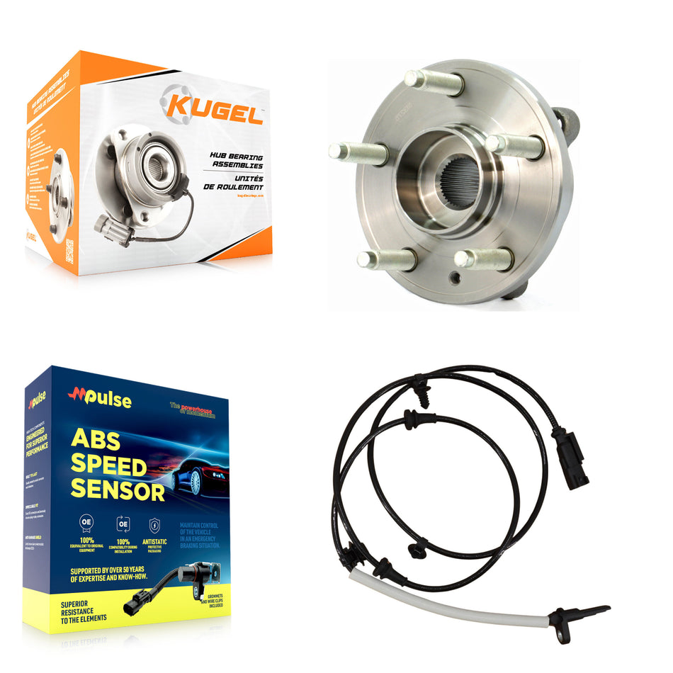 Front Wheel Hub Bearing And ABS Sensor Kit For Ford Taurus K7S-100031