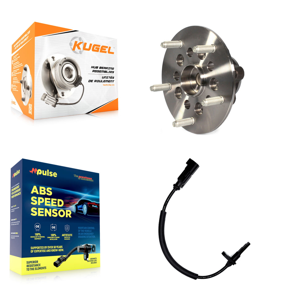Front Wheel Hub Bearing And ABS Sensor Kit For Ford Transit-250 Transit-150 K7S-100038