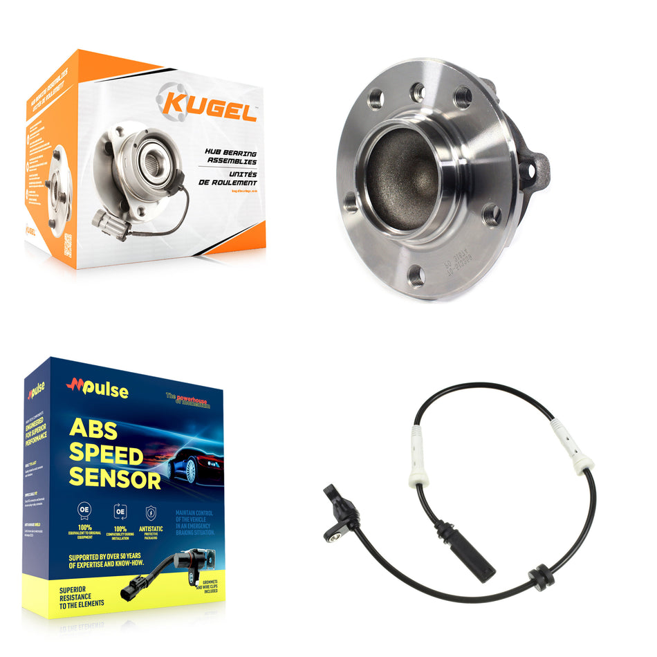 Front Wheel Hub Bearing Sensor Kit For BMW 328i M235i 335i 320i M240i 228i 435i 330e 428i K7S-100047