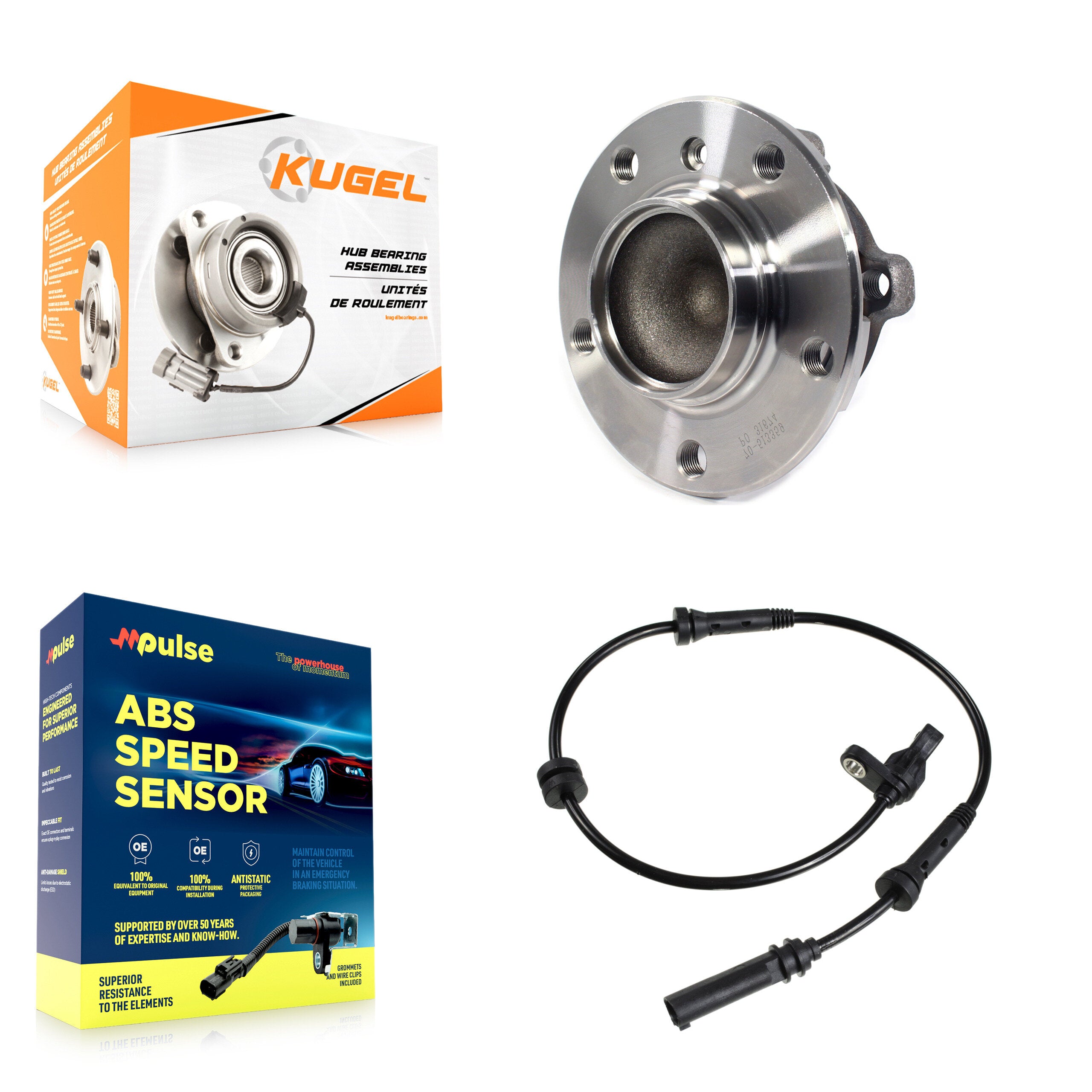 Front Wheel Hub Bearing Sensor Kit For BMW 328i 320i M235i 335i M240i 228i 435i 330e 428i K7S-100048