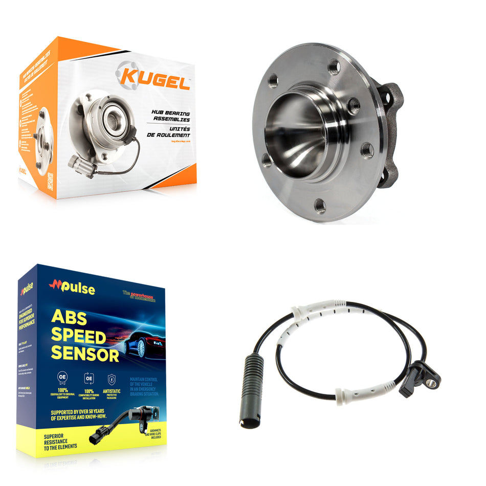 Front Wheel Hub Bearing Sensor Kit For BMW 323i 328i 335i 128i 135i 325i 330i 335is 335d K7S-100049