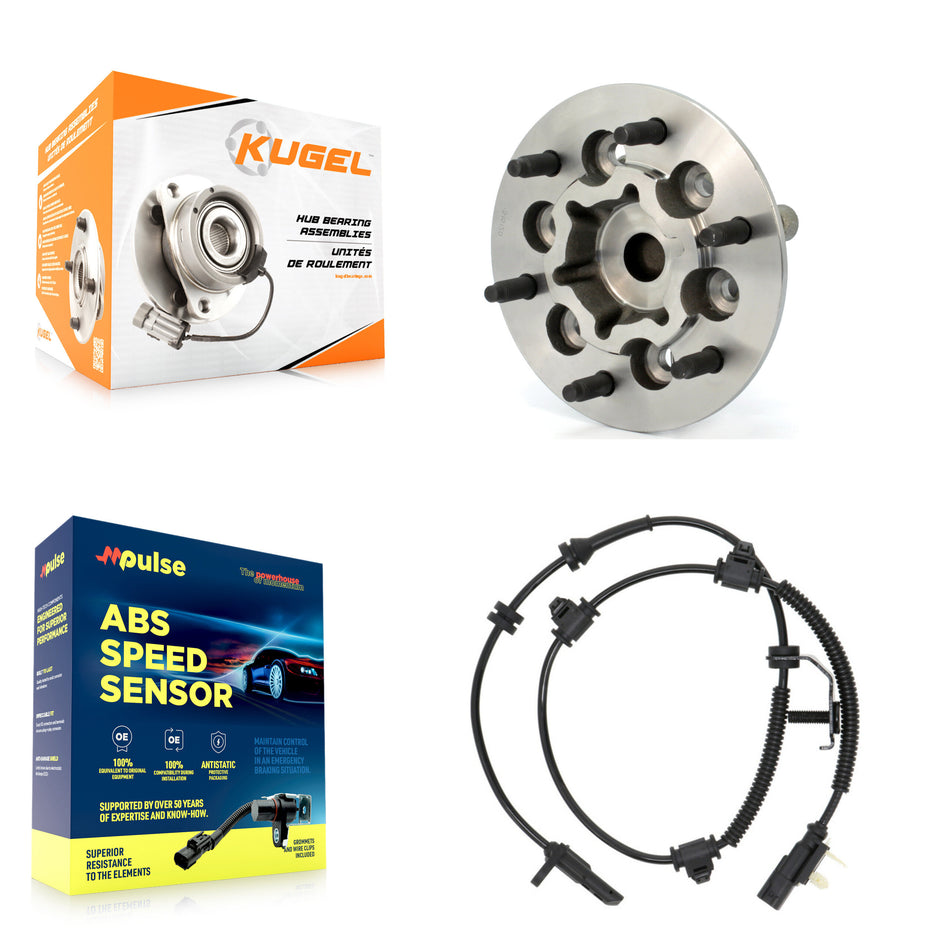 Front Wheel Hub Bearing And ABS Sensor Kit For Chevrolet Colorado GMC Canyon K7S-100072