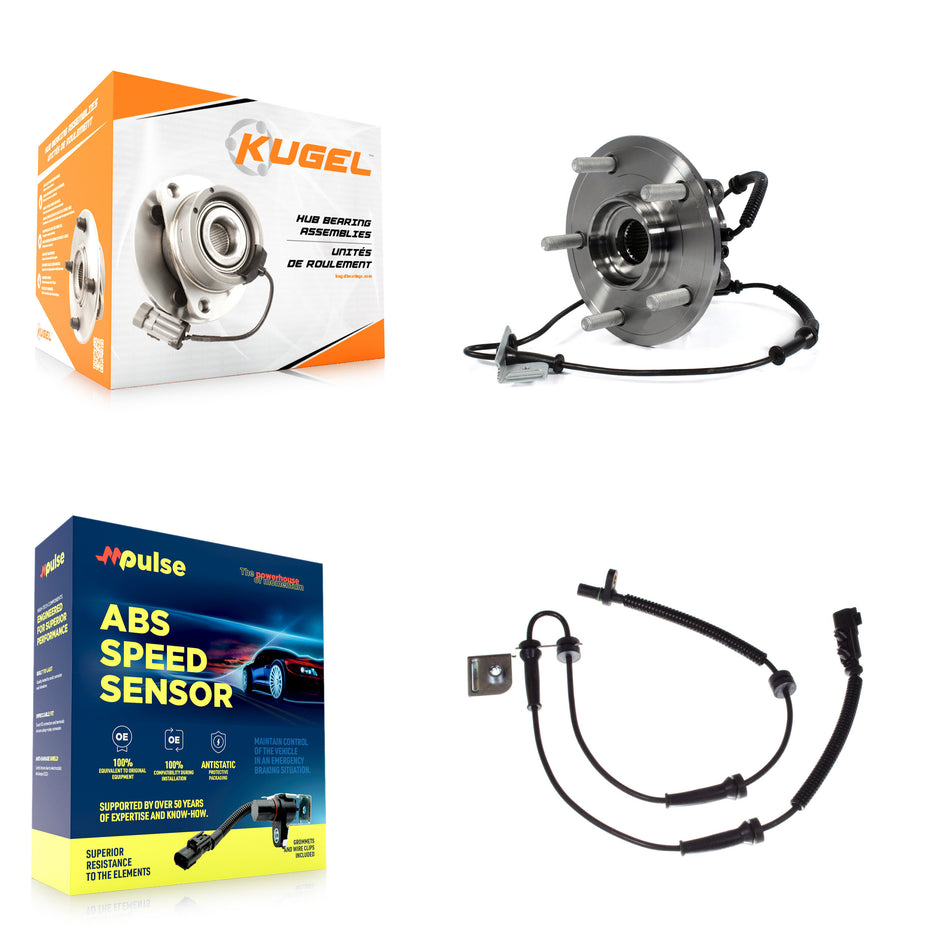 Front Wheel Hub Bearing Extra Sensor Kit For Dodge Grand Caravan Chrysler Town & Country K7S-100094