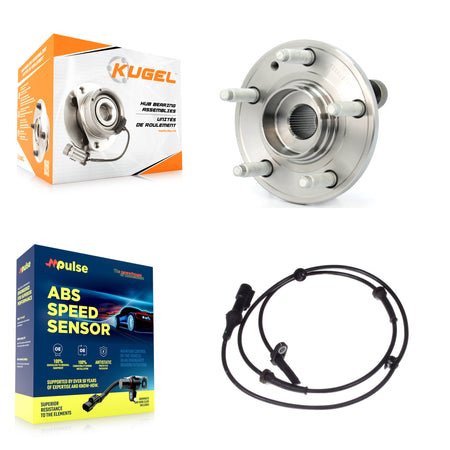 Front Wheel Hub Bearing Sensor Kit For Ford Five Hundred Freestyle Taurus X Mercury Sable K7S-100112