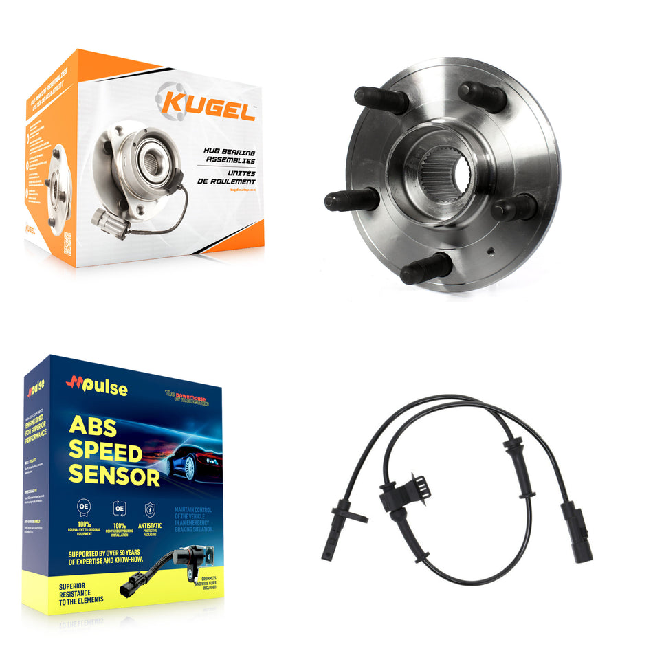 Front Wheel Hub Bearing And ABS Sensor Kit For Chevrolet Camaro with Harness K7S-100163