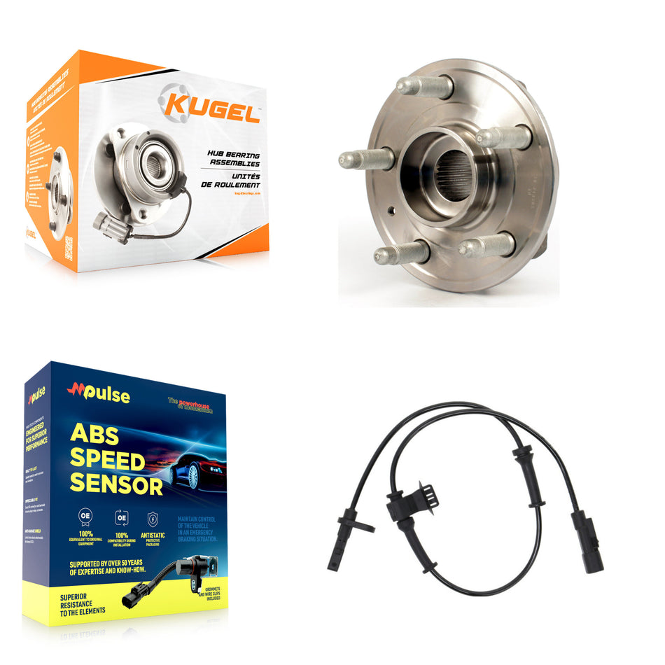 Front Wheel Hub Bearing And ABS Sensor Kit For Chevrolet Camaro with Harness K7S-100164