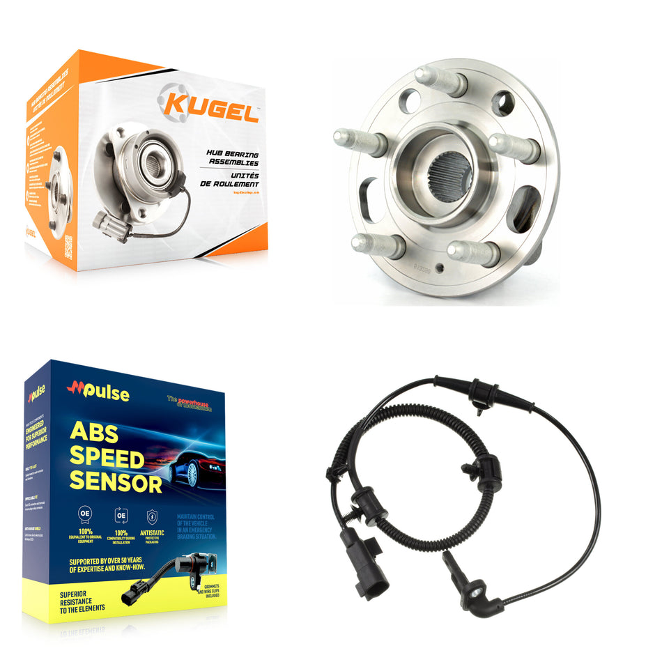 Front Wheel Hub Bearing & ABS Sensor Kit For Chevrolet Malibu Impala Limited Buick Regal K7S-100189