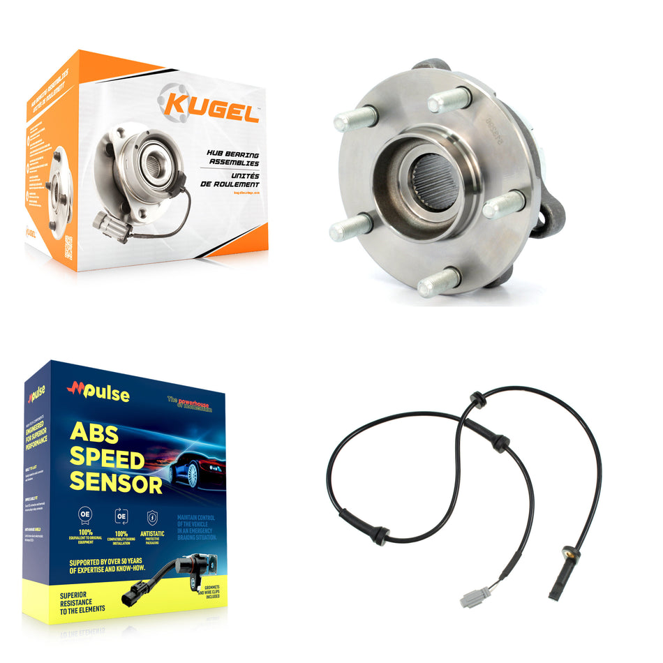 Front Wheel Hub Bearing And ABS Sensor Kit For 2020 Nissan Maxima K7S-100208