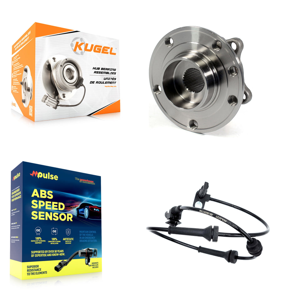 Front Wheel Hub Bearing And ABS Sensor Kit For Chrysler 200 K7S-100215