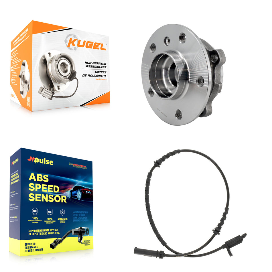 Front Wheel Hub Bearing And ABS Sensor Kit For BMW X1 Mini Cooper Countryman X2 Clubman K7S-100249