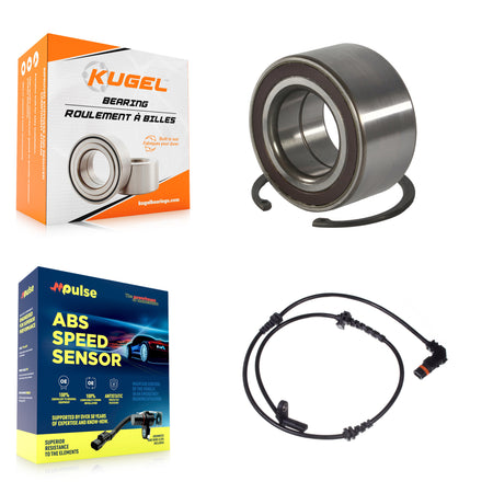 Front Wheel Bearing And ABS Sensor Kit For Mercedes-Benz S550 S350 CL550 with Harness K7S-100255