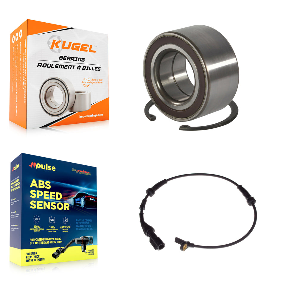 Front Wheel Bearing And ABS Sensor Kit For Ford Focus 2.0L with 4-Wheel K7S-100264