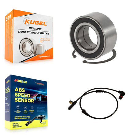 Front Wheel Bearing And ABS Sensor Kit For 2010-2011 Mercedes-Benz C250 with Harness K7S-100270