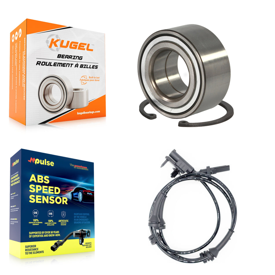 Front Wheel Bearing And ABS Sensor Kit For Land Rover Range Sport with Harness K7S-100289