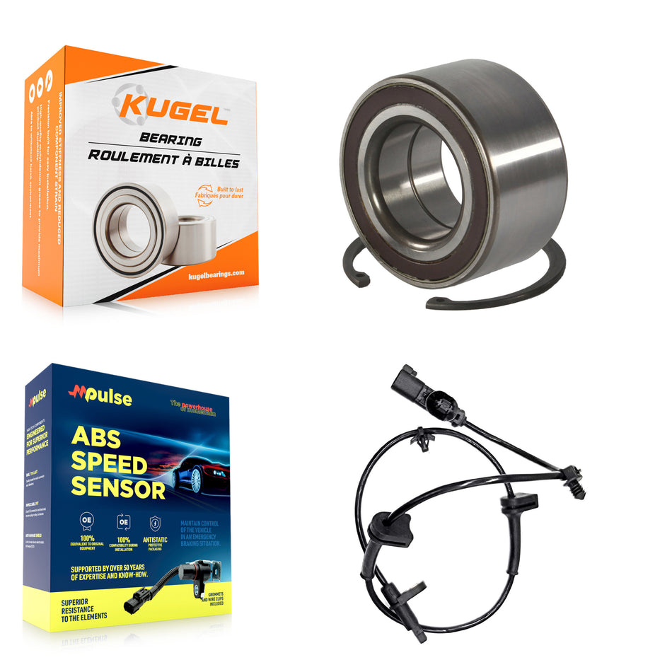 Front Wheel Bearing And ABS Sensor Kit For Ford Fiesta 1.6L with 4-Wheel K7S-100296