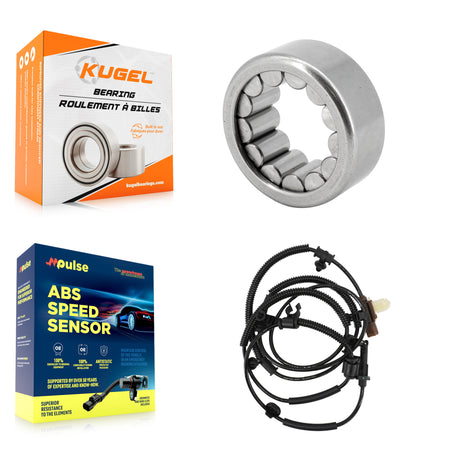 Rear Wheel Bearing And ABS Sensor Kit For Ford F-150 with Harness K7S-100313