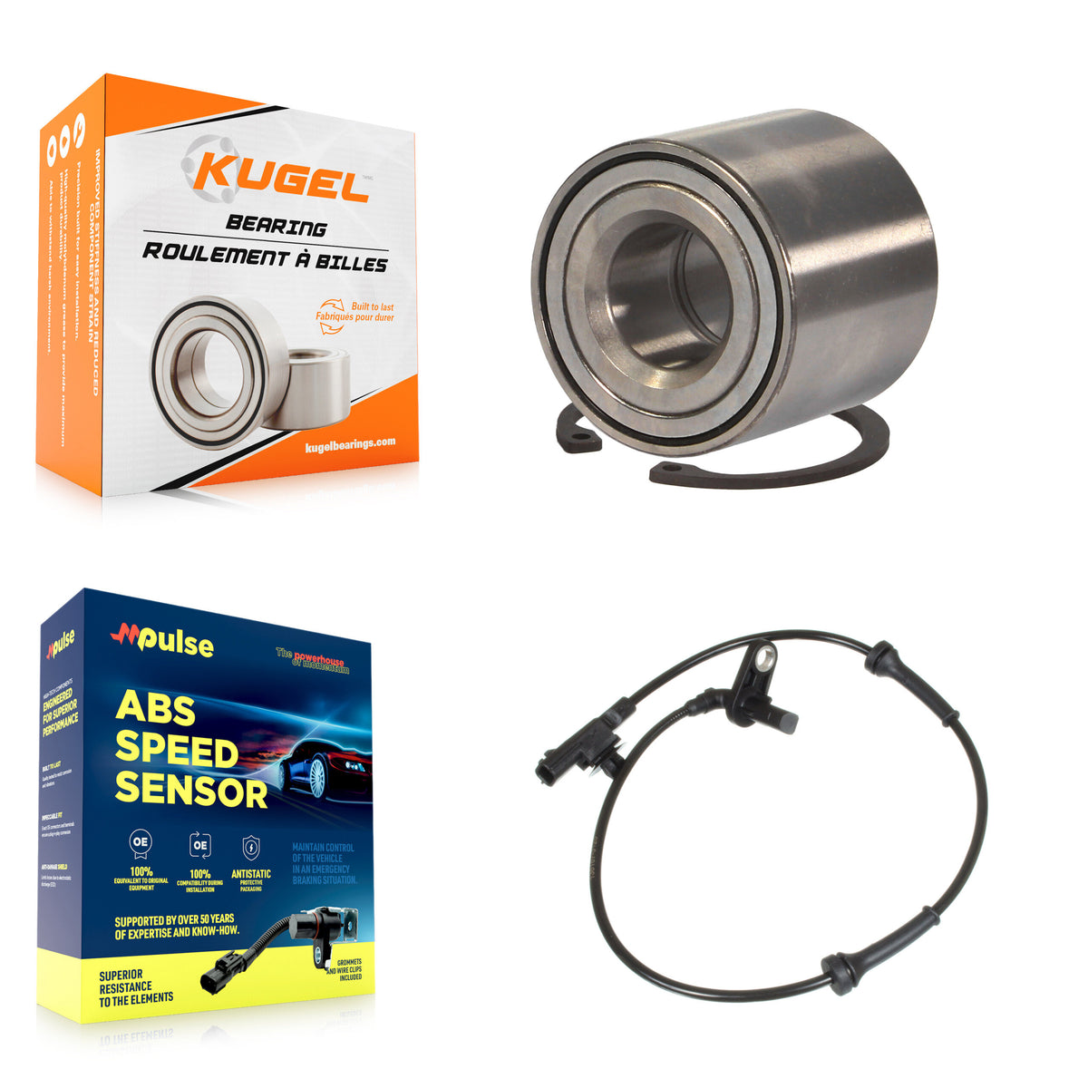 Rear Wheel Bearing And ABS Sensor Kit For Nissan Micra Versa Note K7S-100319