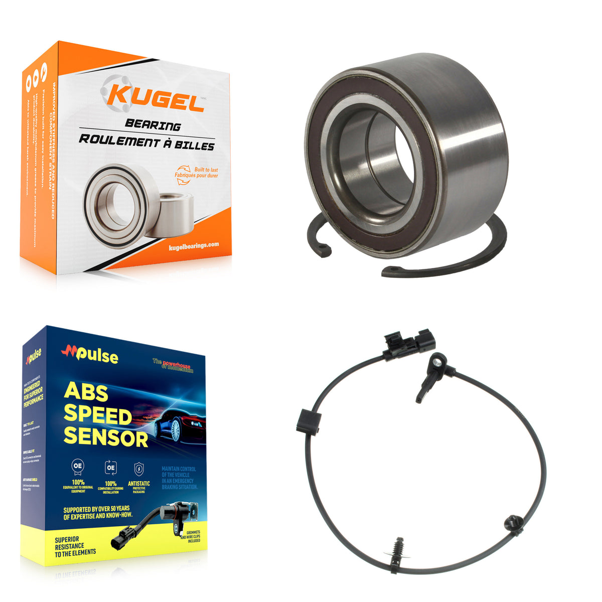 Rear Wheel Bearing And ABS Sensor Kit For Buick Encore Chevrolet Trax K7S-100338