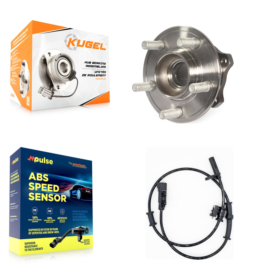 Rear Wheel Hub Bearing And ABS Sensor Kit For Dodge Charger Challenger Chrysler 300 K7S-100365