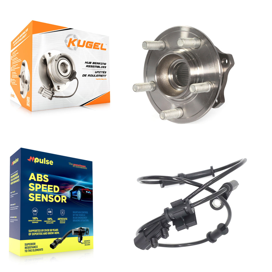 Rear Wheel Hub Bearing And ABS Sensor Kit For Dodge Charger Challenger Chrysler 300 K7S-100367