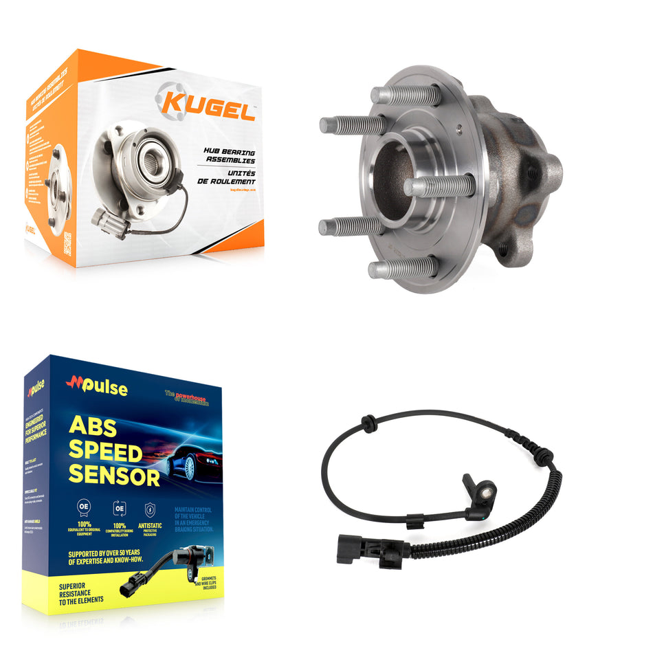 Rear Wheel Hub Bearing And Extra ABS Sensor Kit For Chevrolet Sonic K7S-100376