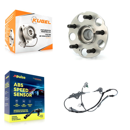 Rear Wheel Hub Bearing & Sensor Kit For Honda Odyssey 3.5L with 4-Wheel ABS Harness K7S-100393