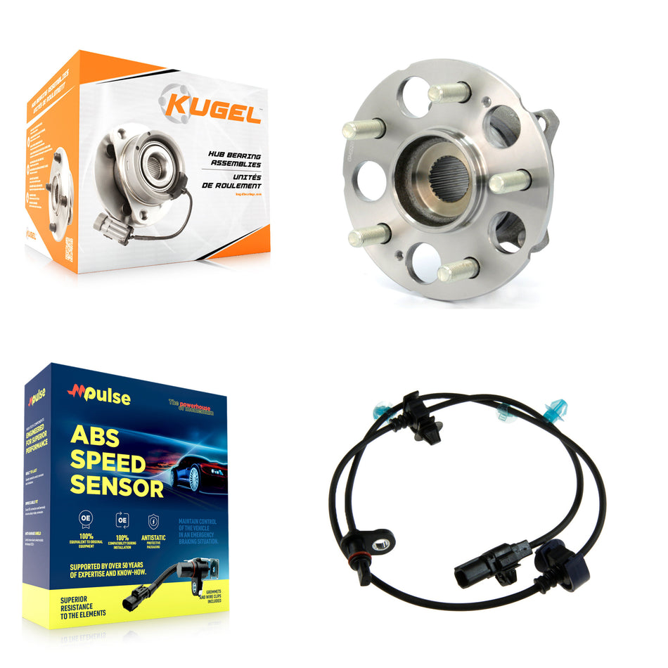 Rear Wheel Hub Bearing And ABS Sensor Kit For Acura RDX with Harness K7S-100395