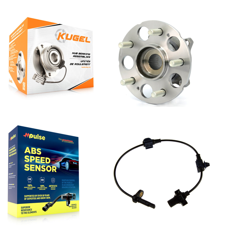 Rear Wheel Hub Bearing & Sensor Kit For 2007-2011 Honda CR-V Built in Japan with Harness K7S-100398