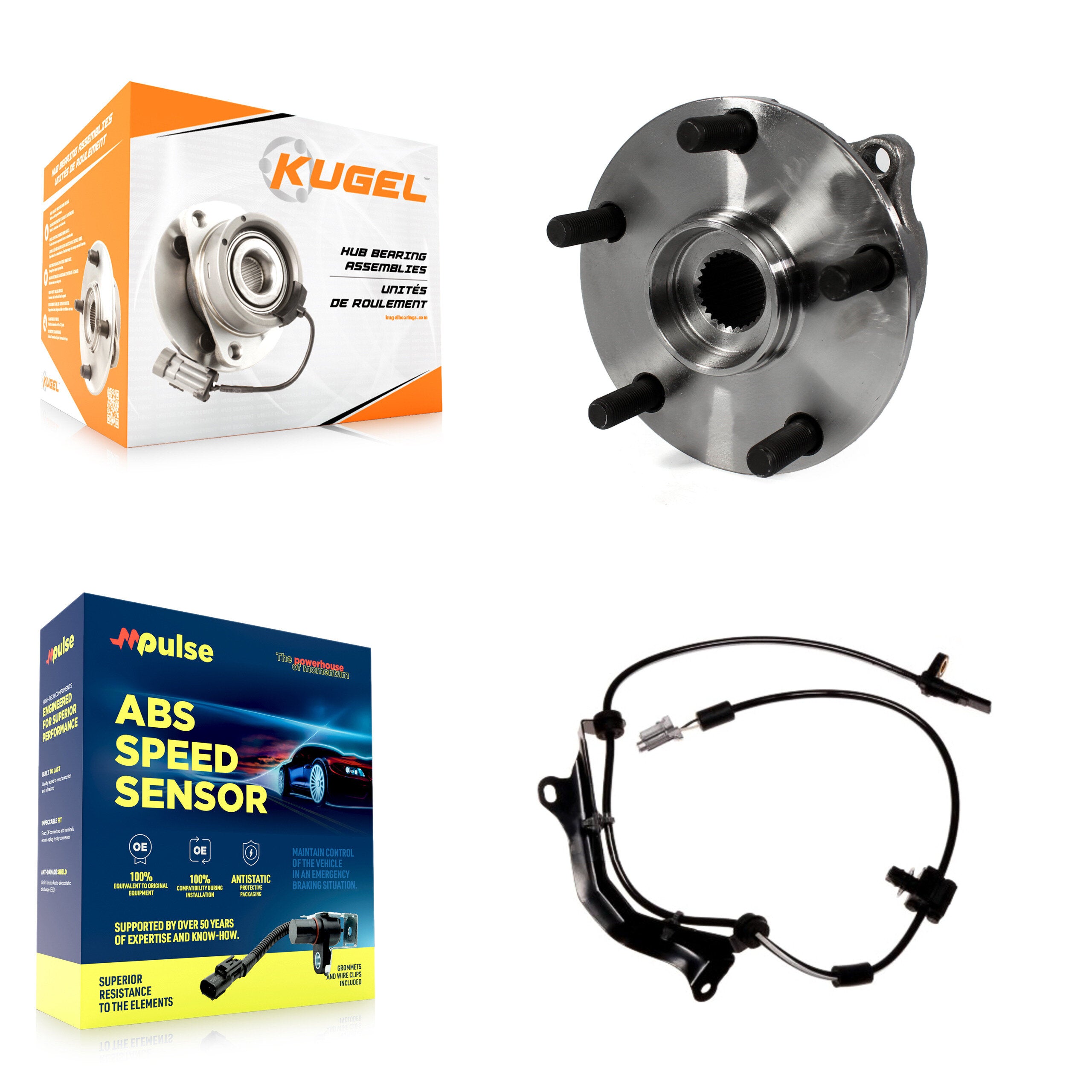 Rear Wheel Hub Bearing And ABS Sensor Kit For Subaru Impreza K7S-100402