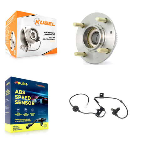 Rear Wheel Hub Bearing And Extra ABS Sensor Kit For Hyundai Elantra Kia Spectra Spectra5 K7S-100428