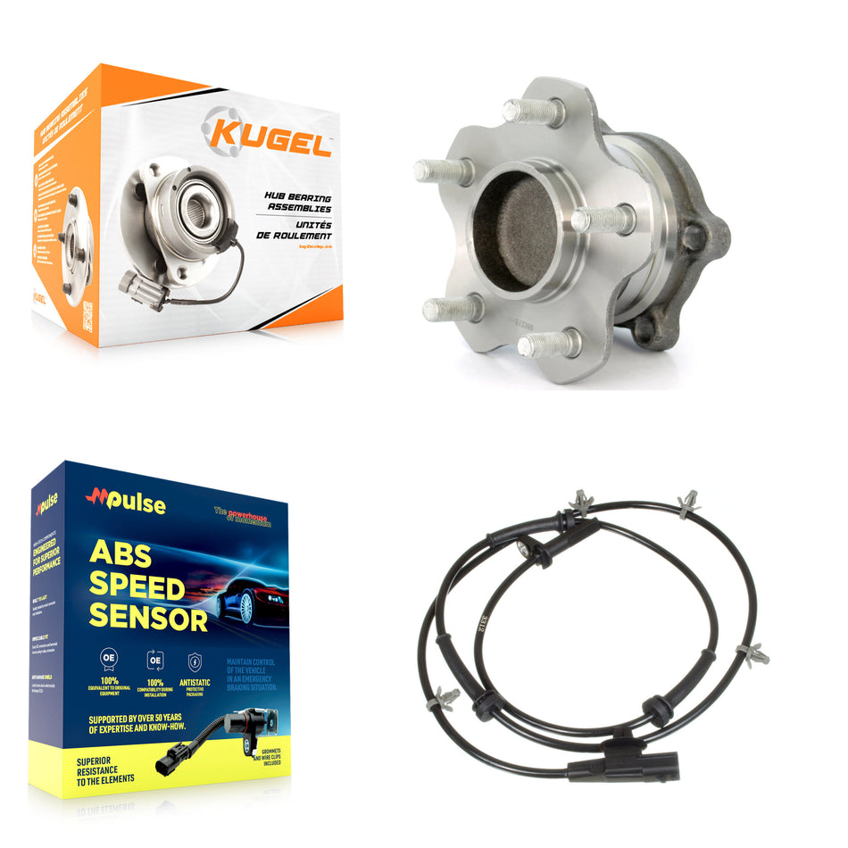 Rear Wheel Hub Bearing And ABS Sensor Kit For Nissan Altima Maxima K7S-100431