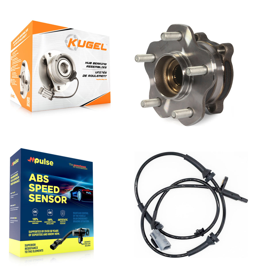 Rear Wheel Hub Bearing And ABS Sensor Kit For Nissan Pathfinder INFINITI QX60 JX35 K7S-100433