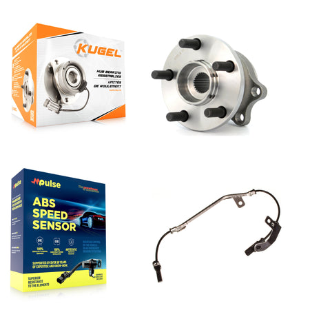 Rear Wheel Hub Bearing And ABS Sensor Kit For 2005-2006 Subaru Outback Legacy K7S-100436