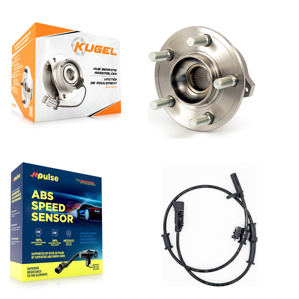 Rear Wheel Hub Bearing And ABS Sensor Kit For Dodge Chrysler 300 Charger Challenger K7S-100439