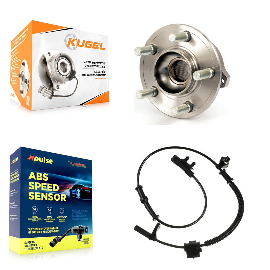 Rear Wheel Hub Bearing And ABS Sensor Kit For Dodge Chrysler 300 Charger Challenger K7S-100441