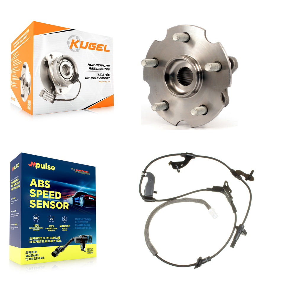 Rear Wheel Hub Bearing And ABS Sensor Kit For Toyota RAV4 with Harness K7S-100447