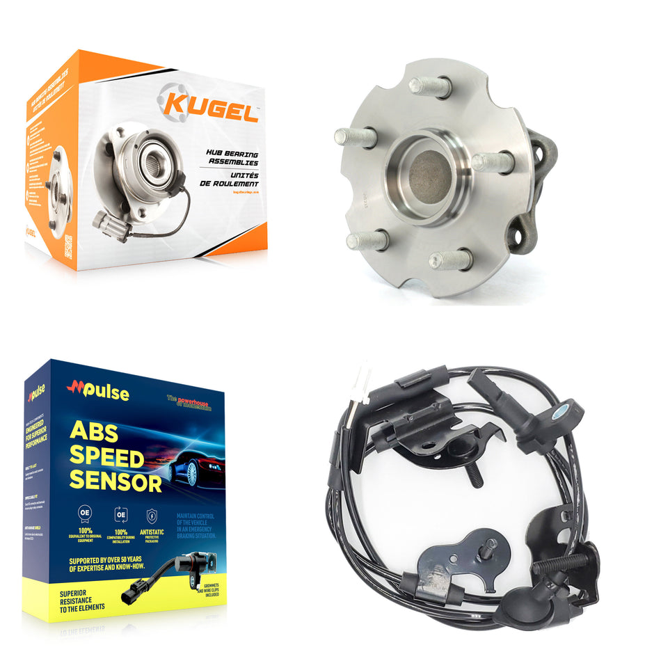 Rear Wheel Hub Bearing And Extra ABS Sensor Kit For Lexus NX200t NX300 NX300h K7S-100450